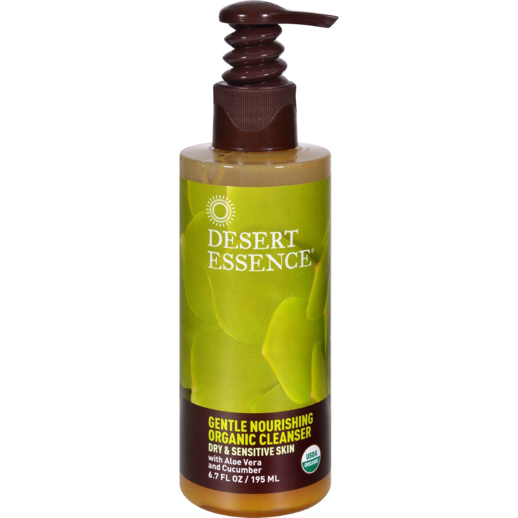 Desert Essence Gentle Nourishing Organic Cleanser - 6.7 Fl Oz
