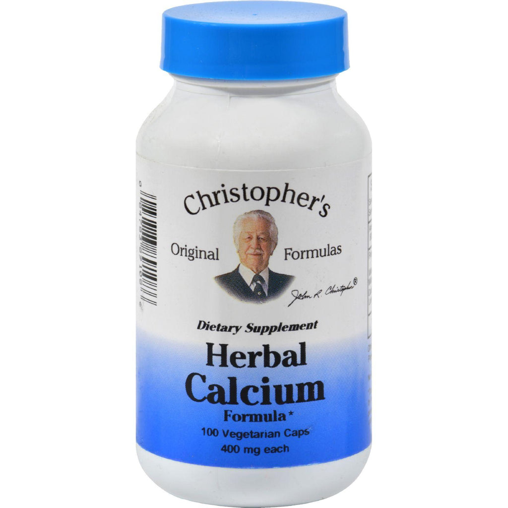 Dr. Christopher's Formulas Herbal Calcium Formula - 425 Mg - 100 Caps