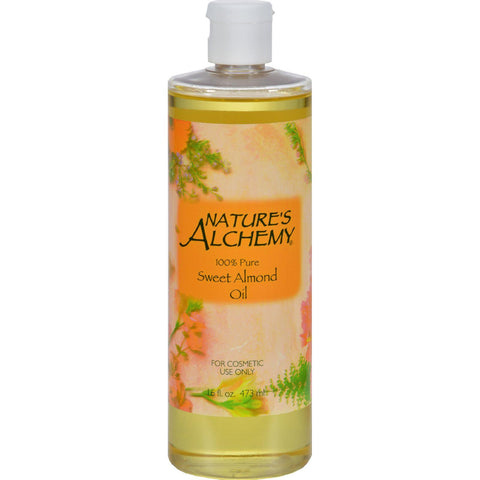 Nature's Alchemy 100% Pure Sweet Almond Oil - 16 Fl Oz