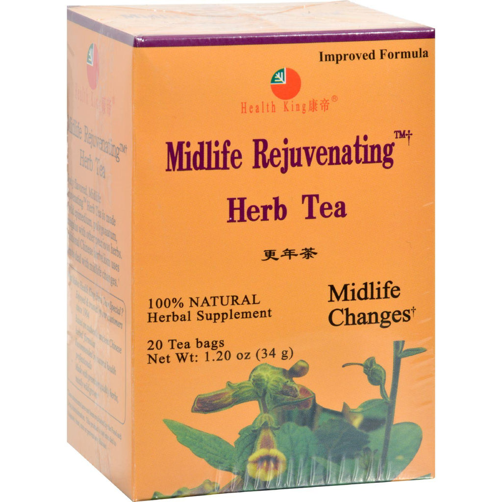 Health King Midlife Rejuvenating Herb Tea - 20 Tea Bags