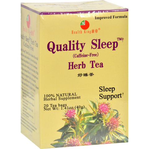 Health King Sweet Dream Quality Sleep Herb Tea - 20 Tea Bags