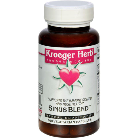 Kroeger Herb Sinus Blend Formerly Stuffy - 100 Capsules