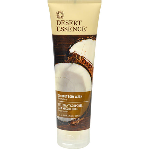 Desert Essence Body Wash Coconut - 8 Fl Oz