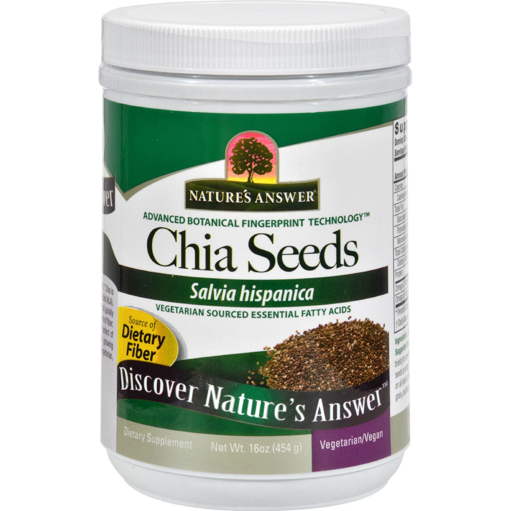 Nature's Answer Chia Seeds - 16 Oz
