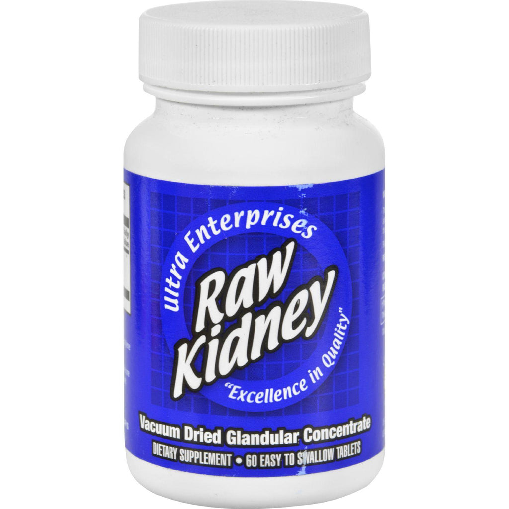 Ultra Glandulars Raw Kidney - 200 Mg - 60 Tablets