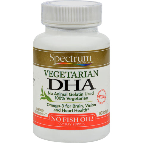 Spectrum Essentials Vegetarian Dha - 90 Softgels