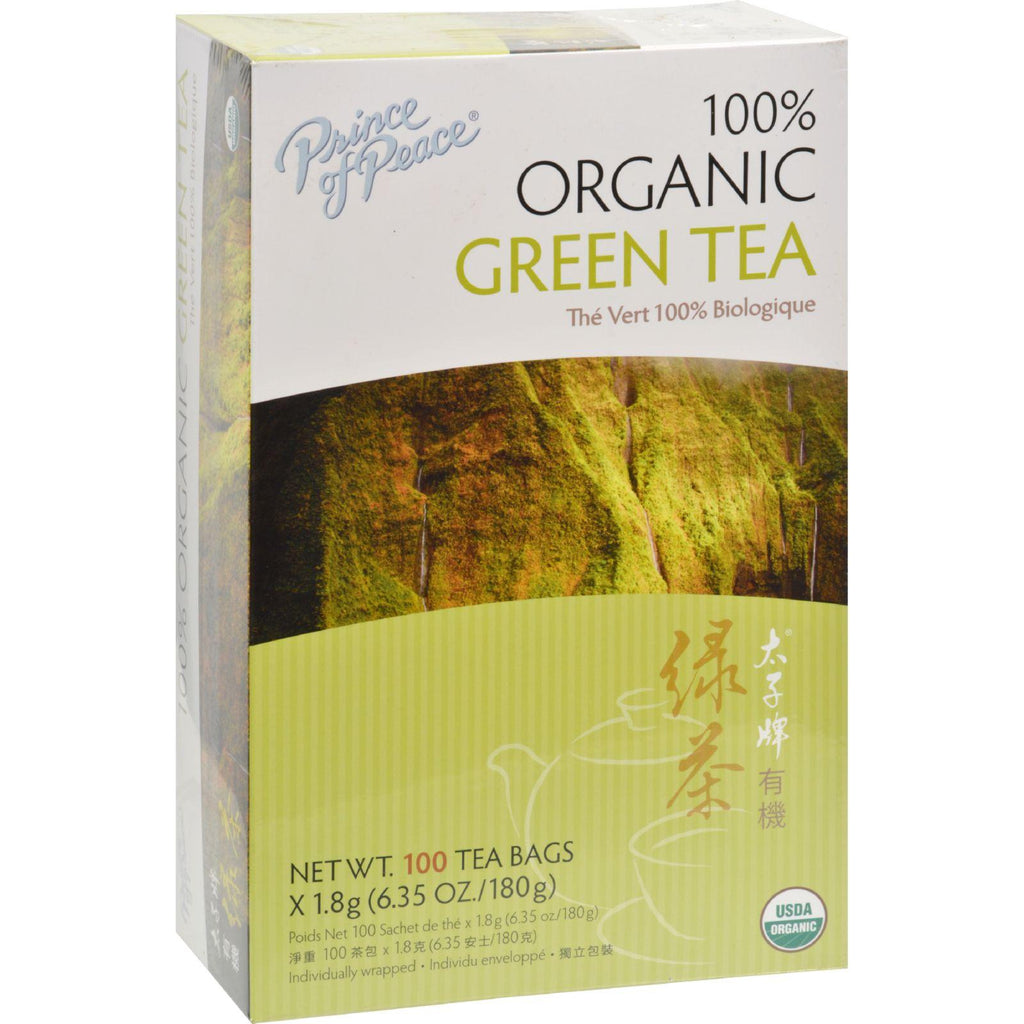 Prince Of Peace Organic Green Tea - 100 Tea Bags