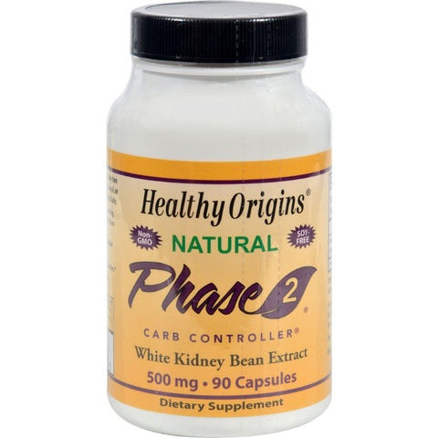 Healthy Origins Phase 2 Starch Neutralizer - 500 Mg - 90 Capsules