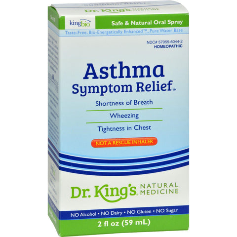 King Bio Homeopathic Asthma Free - 2 Fl Oz