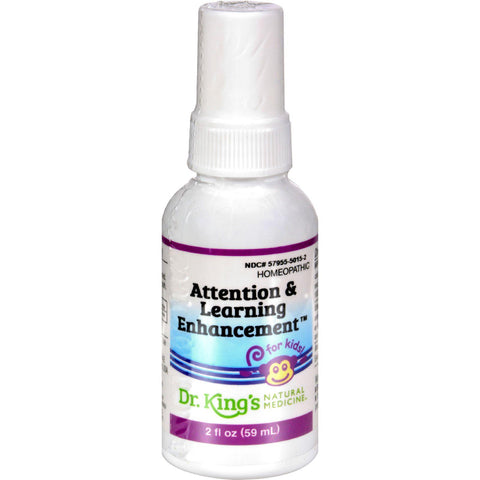 King Bio Homeopathic Attention And Learning Enhancement - 2 Fl Oz