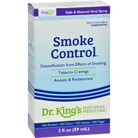 King Bio Homeopathic Smoke Control - 2 Oz