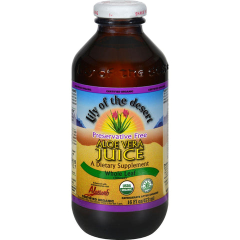 Lily Of The Desert Aloe Vera Juice Whole Leaf - 16 Fl Oz