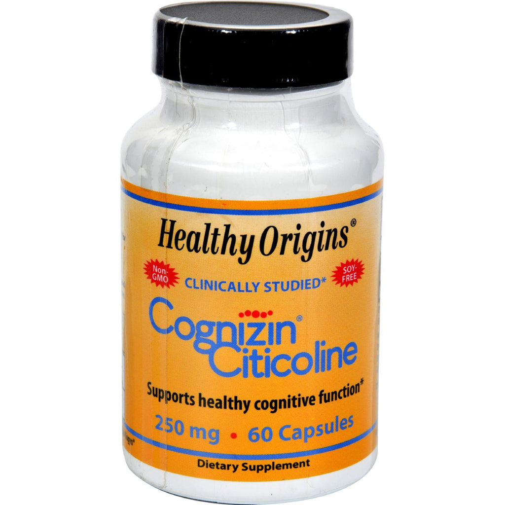 Healthy Origins Cognizin Citicoline - 250 Mg - 60 Capsules