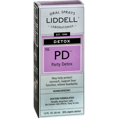 Liddell Homeopathic Detox Pd Party Detox - 1 Fl Oz