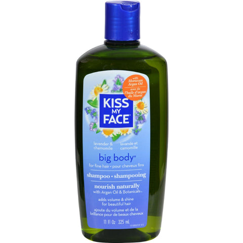 Kiss My Face Big Body Shampoo Lavender And Chamomile - 11 Fl Oz
