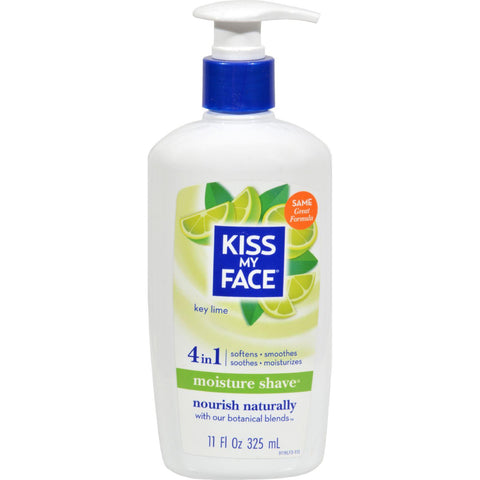 Kiss My Face Moisture Shave Key Lime - 11 Fl Oz