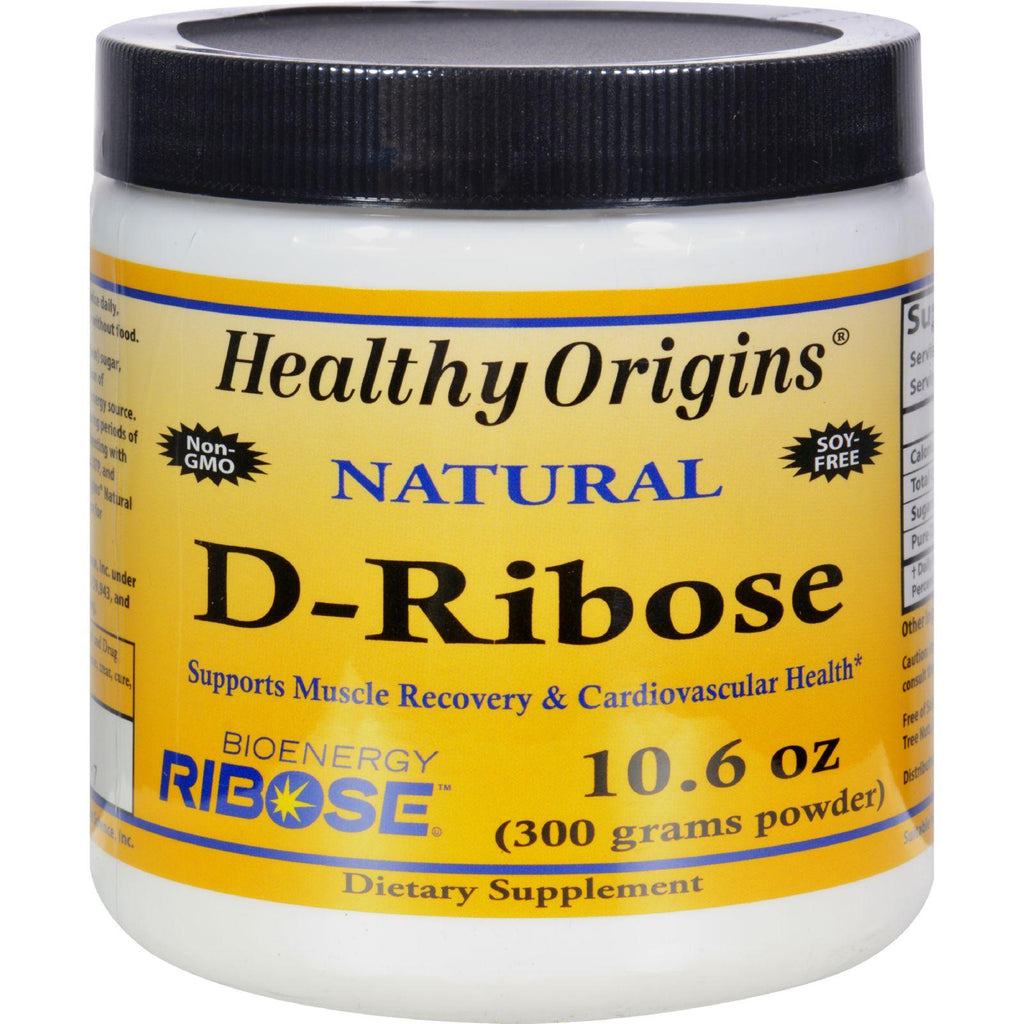 Healthy Origins Natural D-ribose - 10.6 Oz