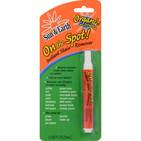 Sun And Earth On The Spot! Instant Stain Remover Pen