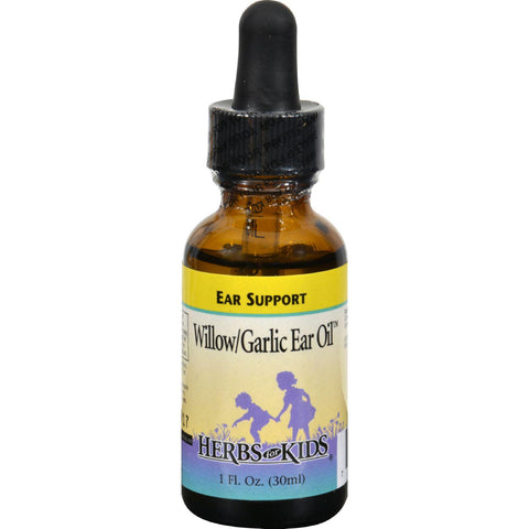 Herbs For Kids Willow And Garlic Ear Oil - 1 Fl Oz