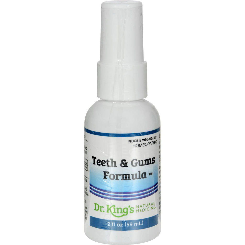 King Bio Homeopathic Teeth And Gums Formula - 2 Fl Oz