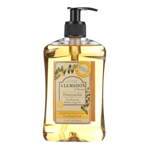 A La Maison French Liquid Soap - Honeysuckle - 16.9 Oz