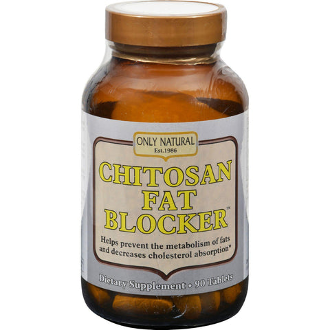 Only Natural Chitosan Fat Blocker - 1075 Mg - 90 Tablets