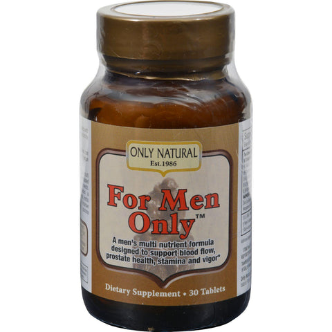Only Natural For Men Only Formula - 30 Tablets