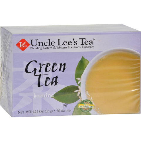 Uncle Lee's Tea Green Tea - Jasmine - 20 Tea Bags