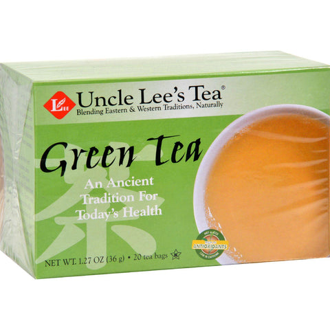 Uncle Lee's Tea Green Tea - 20 Tea Bags