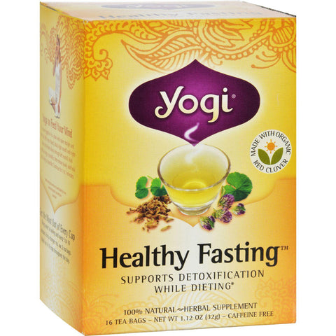 Yogi Tea Healthy Fasting - Caffeine Free - 16 Tea Bags