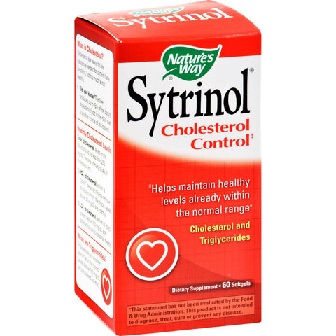 Nature's Way Sytrinol Cholesterol Control - 60 Softgels