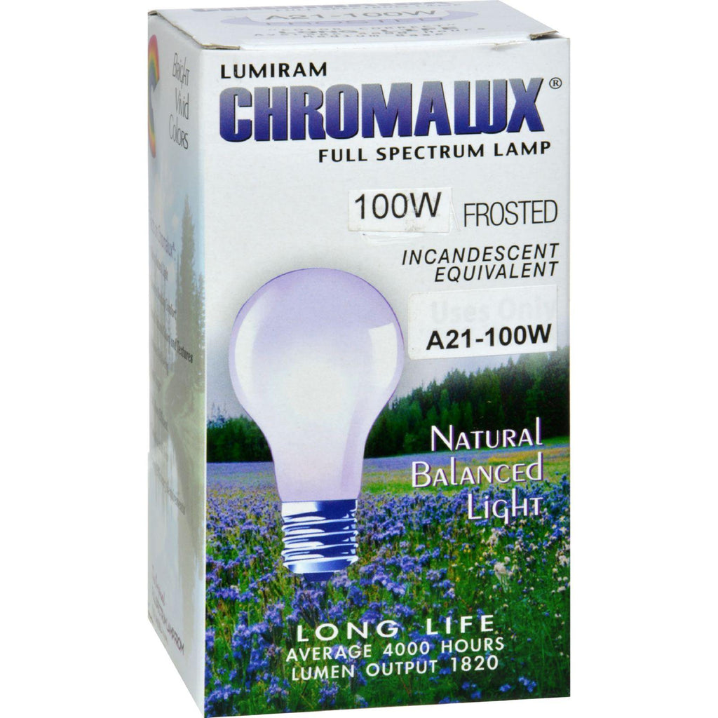 Chromalux Light Bulb Frosted-100w - 1 Bulb
