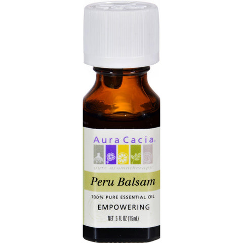 Aura Cacia Pure Essential Oil Peru Balsam - 0.5 Fl Oz