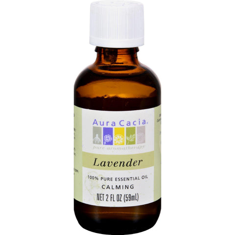 Aura Cacia Pure Essential Oil Lavender - 2 Fl Oz