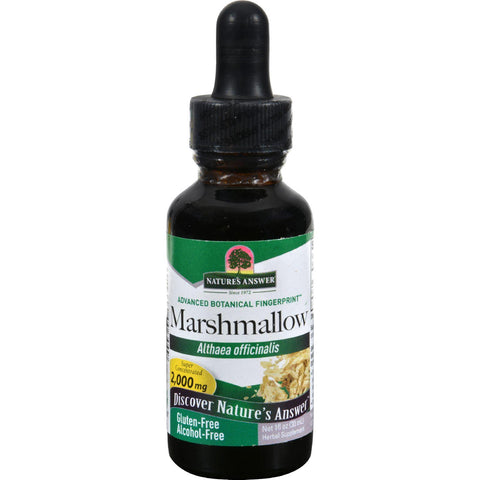 Nature's Answer Marshmallow Root Alcohol Free - 1 Fl Oz