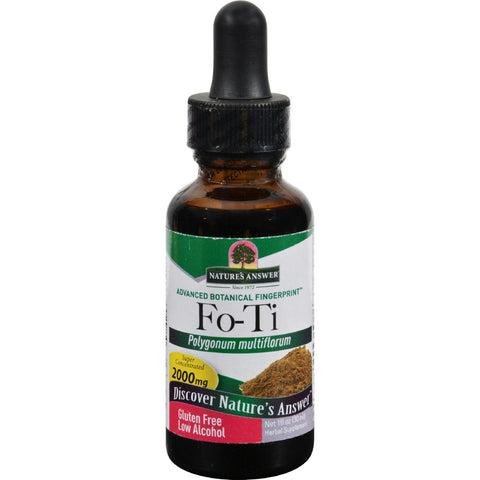 Nature's Answer Fo-ti Cured Root - 1 Fl Oz