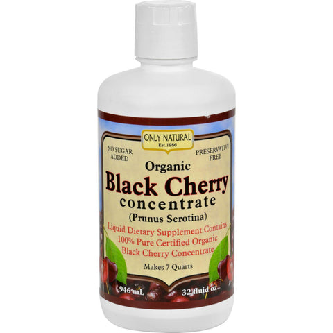 Only Natural Organic Black Cherry Concentrate - 32 Fl Oz