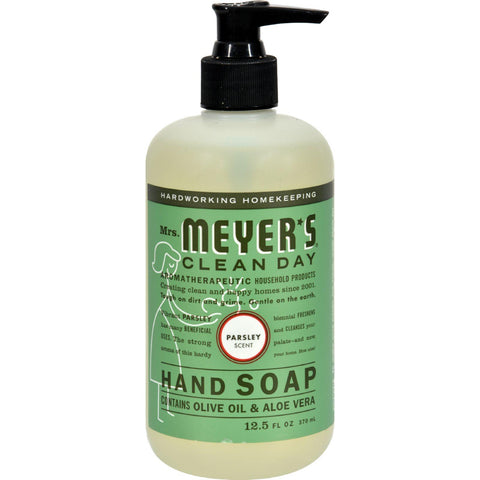Mrs. Meyer's Liquid Hand Soap - Parsley - Case Of 6 - 12.5 Oz