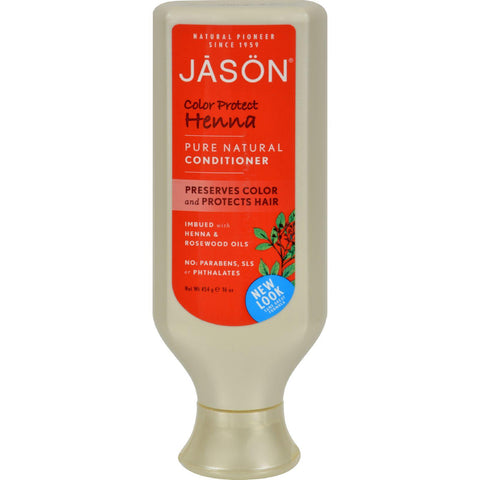 Jason Pure Natural Conditioner Color Protect Henna - 16 Fl Oz