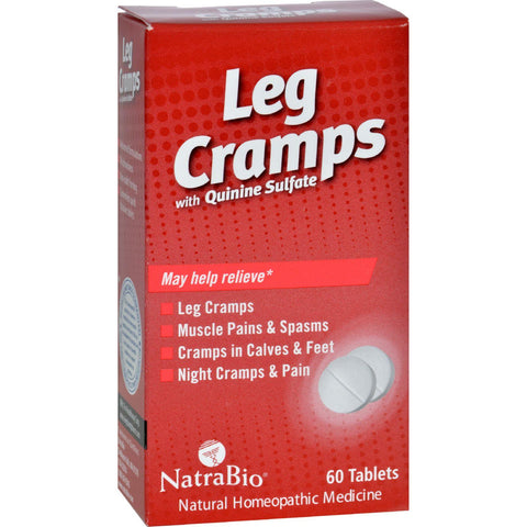 Natrabio Leg Cramps With Quinine Sulfate - 60 Tablets