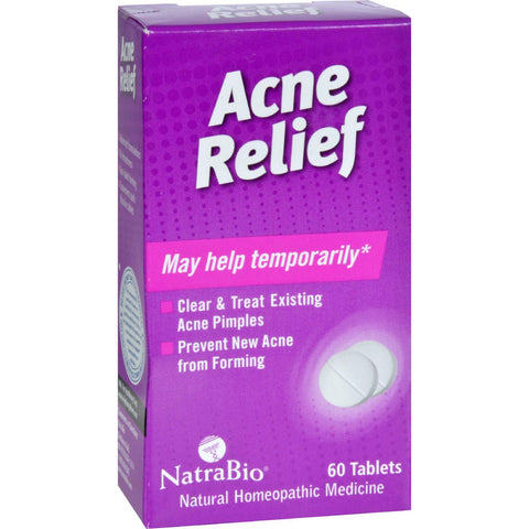 Natrabio Acne Relief - 60 Tablets