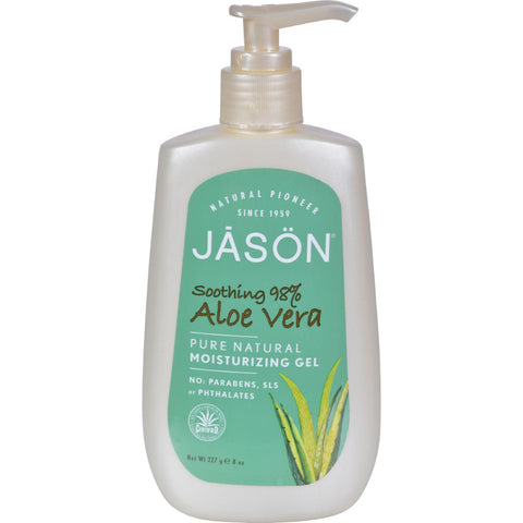 Jason Soothing 98% Aloe Vera Moisturizing Gel - 8 Oz