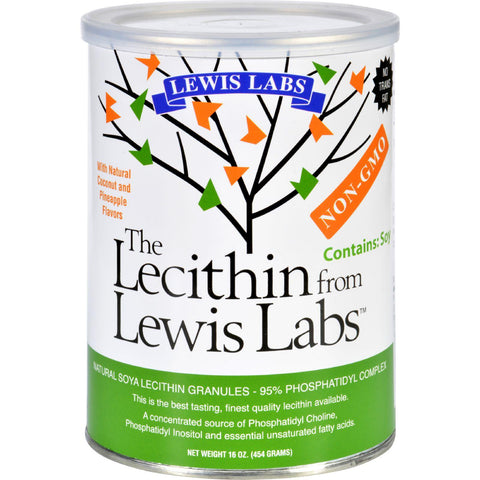Lewis Lab Lecithin - The Lecithin From Lewis Labs - 16 Oz
