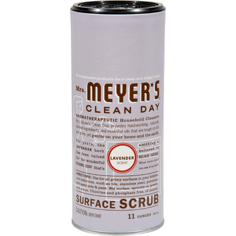 Mrs. Meyer's Surface Scrub - Lavender - Case Of 6 - 11 Oz