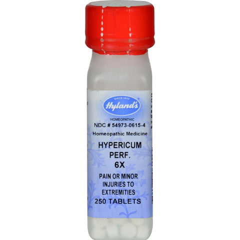 Hylands Homeopathic Hypericum Perf 6x - 250 Tablets