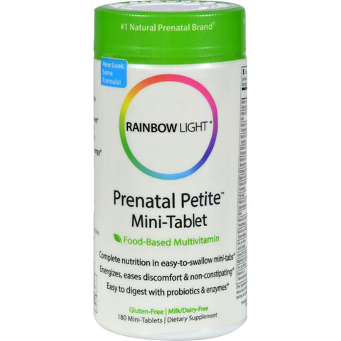 Rainbow Light Prenatal Petite Mini-tabs - 180 Tablets