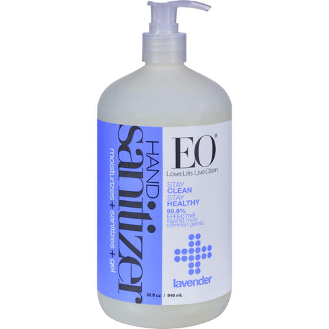 Eo Products Hand Sanitizing Gel - Lavender Essential Oil - 32 Oz