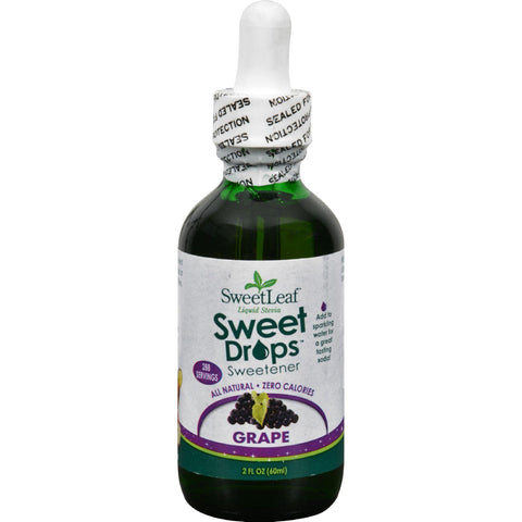 Sweet Leaf Sweet Drops Sweetener Grape - 2 Fl Oz