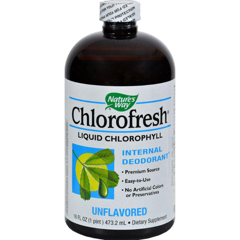 Nature's Way Chlorofresh Liquid Chlorophyll Natural - 16 Fl Oz