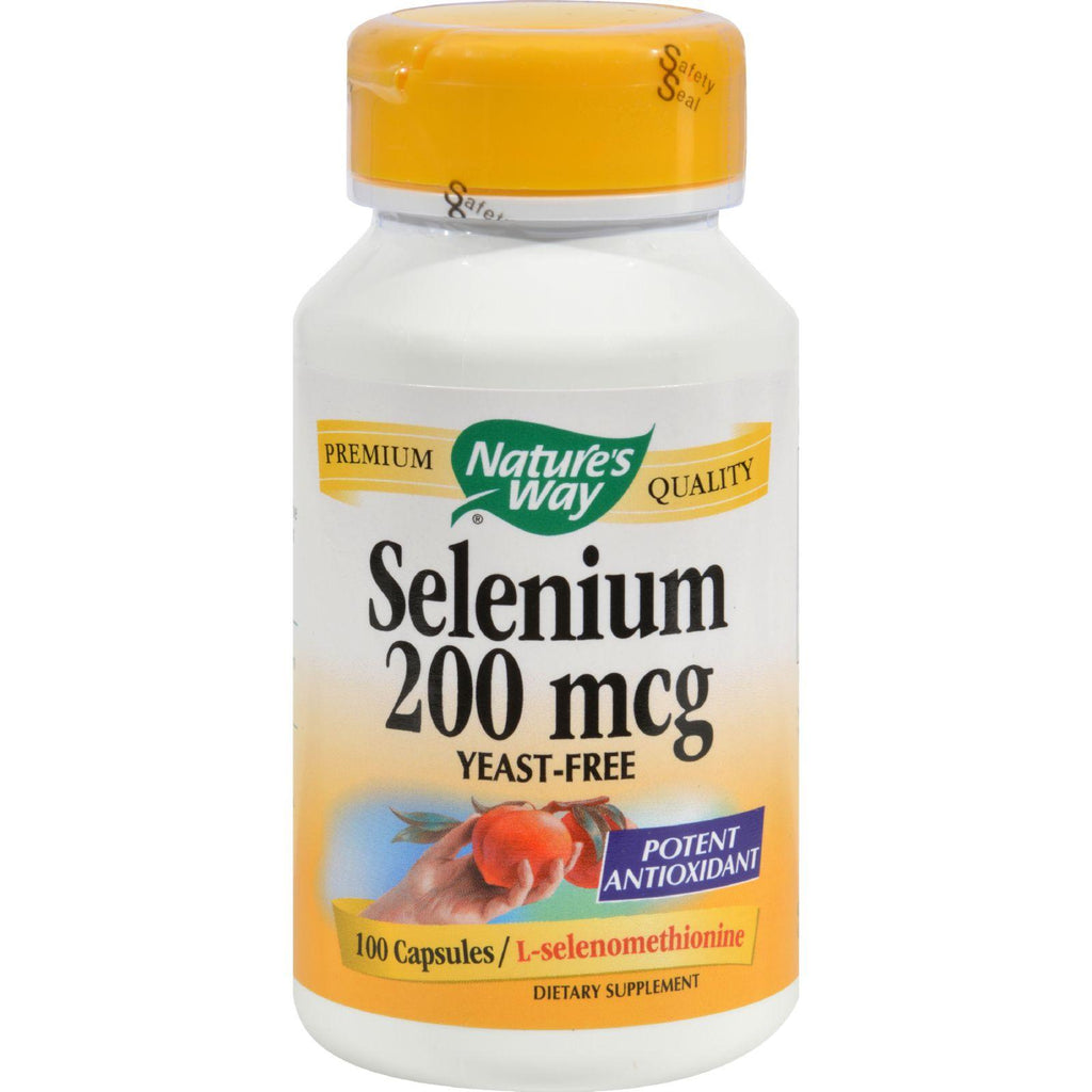 Nature's Way Selenium - 200 Mcg - 100 Capsules